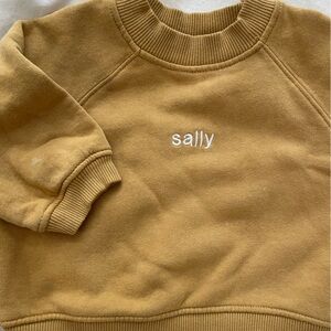 Zara Mustard Yellow Sweater “sally”